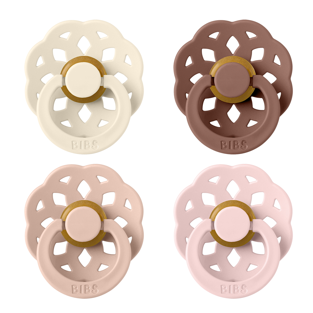 Lot de 4 Bohème - Ivoire/Blush/Woodchuck/Blossom