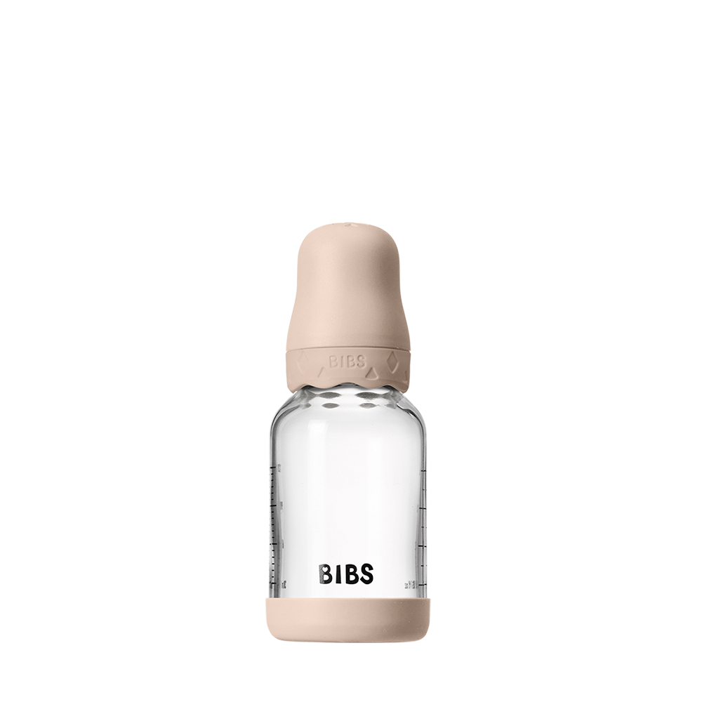 Baby Glass Bottle Boheme Set 120ml Latex - Blush