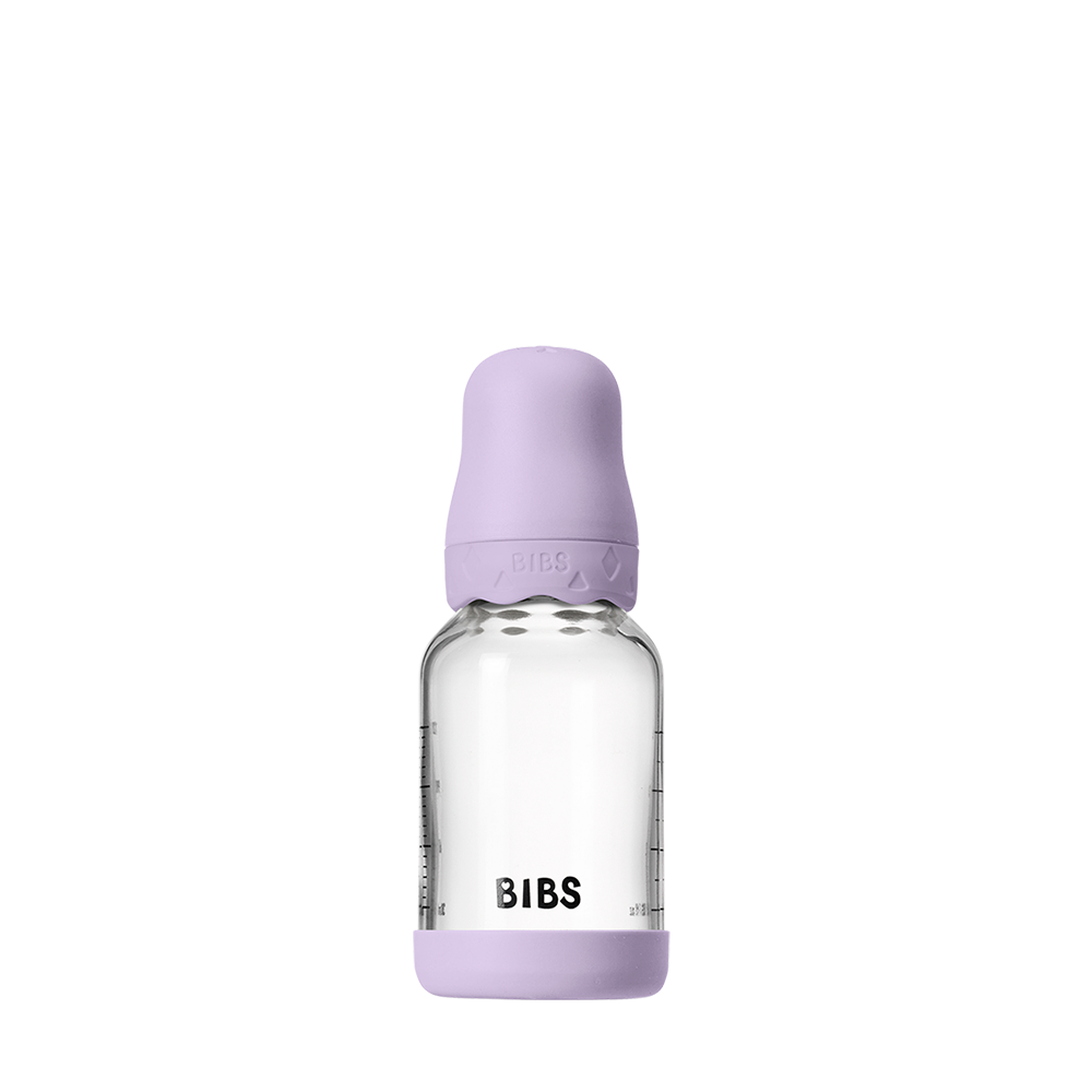 Baby Glass Bottle Boheme Set 120ml Latex - Violet Sky