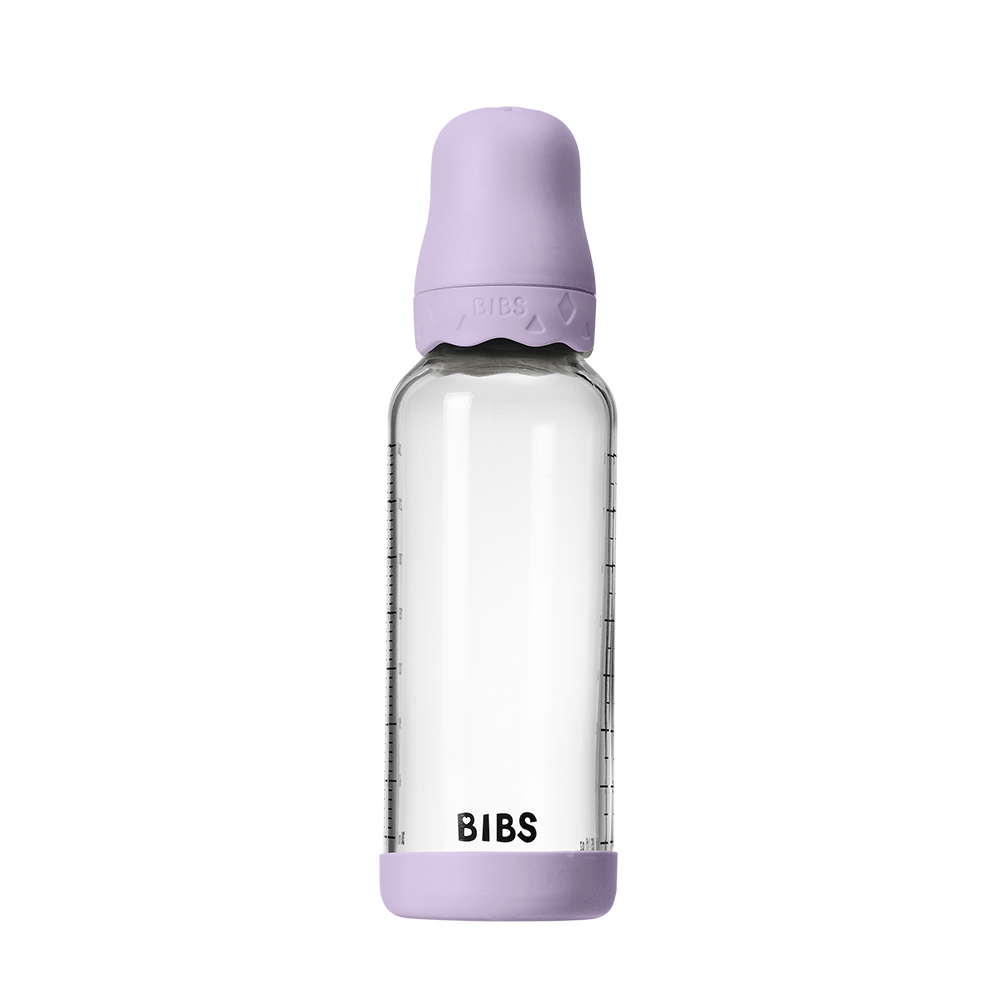 Baby Glass Bottle Boheme Set 240ml Latex - Violet Sky