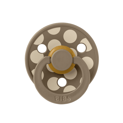 STUDIO Colour Pacifier Polka - Dark Oak/Vanilla