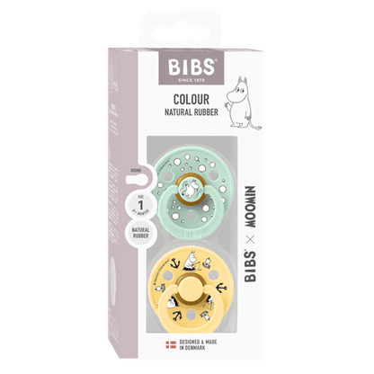 BIBS x Moomin Colour 2 pack Sailing - Nordic Mint mix
