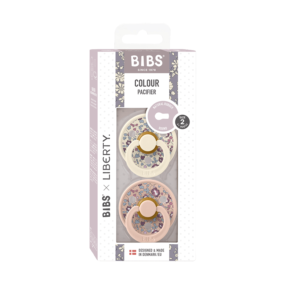 BIBS x LIBERTY Colour 2 Pack Eloise - Blush Mix - BIBS