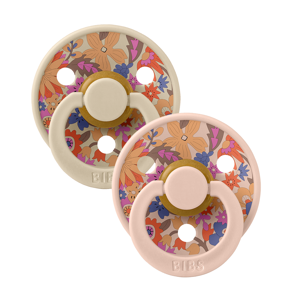 BIBS x LIBERTY Colour 2 Pack June Blossom - Blush Mix - BIBS