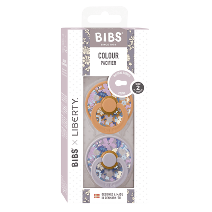 BIBS x LIBERTY Colour 2 Pack June Blossom - Pumpkin Mix