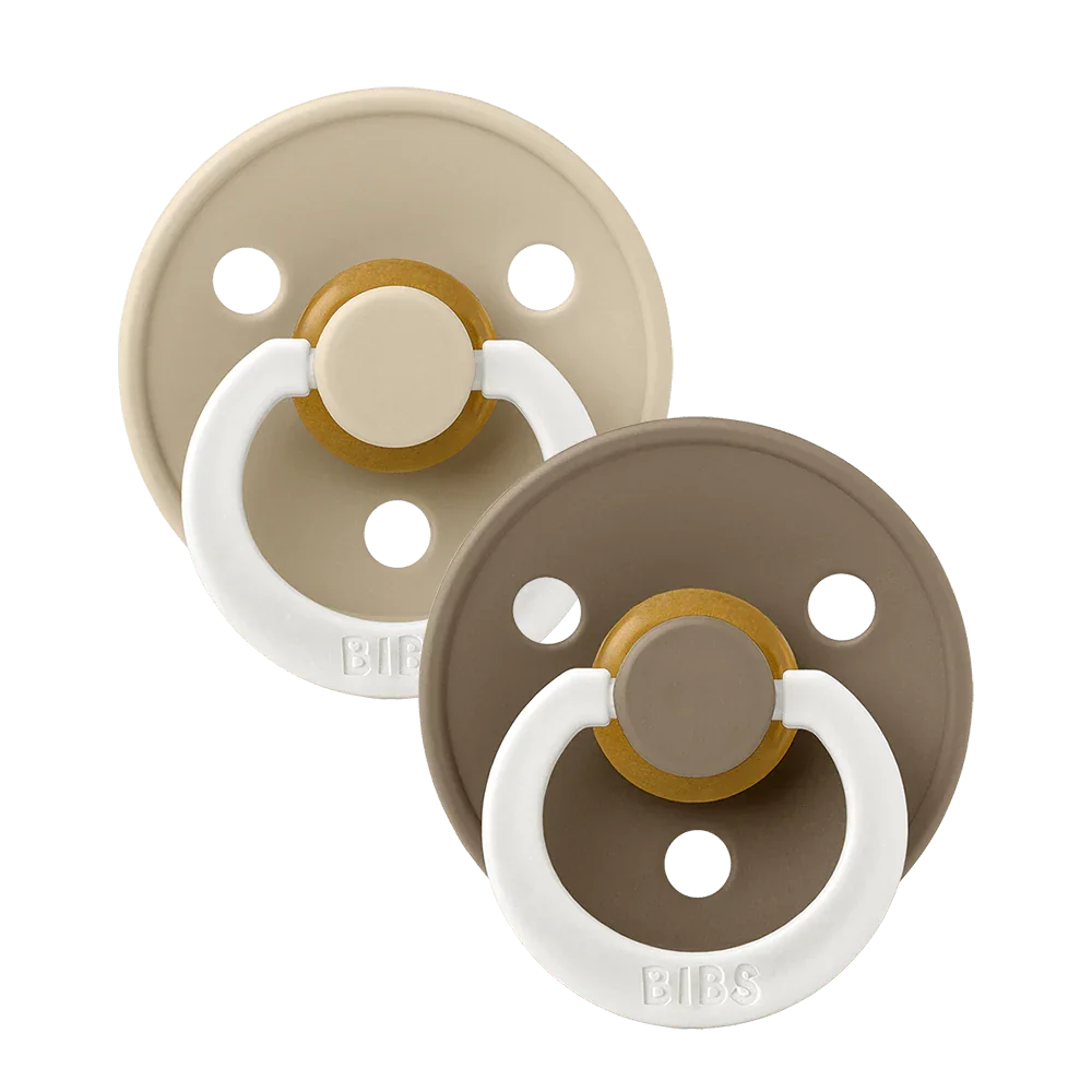 Colour GLOW 2 PACK - Vanilla/Dark Oak - BIBS