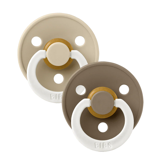 Colour GLOW 2 PACK - Vanilla/Dark Oak - BIBS