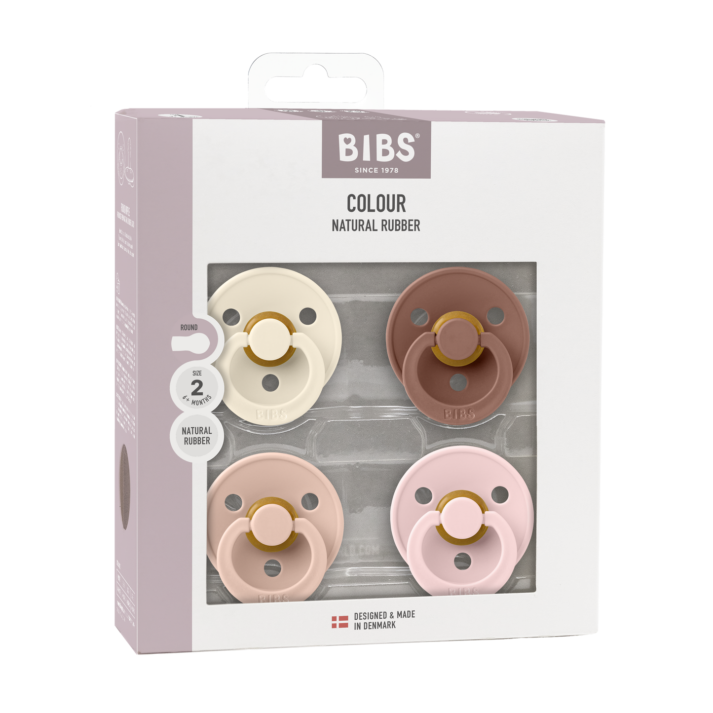 Colour 4 PACK - Ivory/Blush/Woodchuck/Blossom