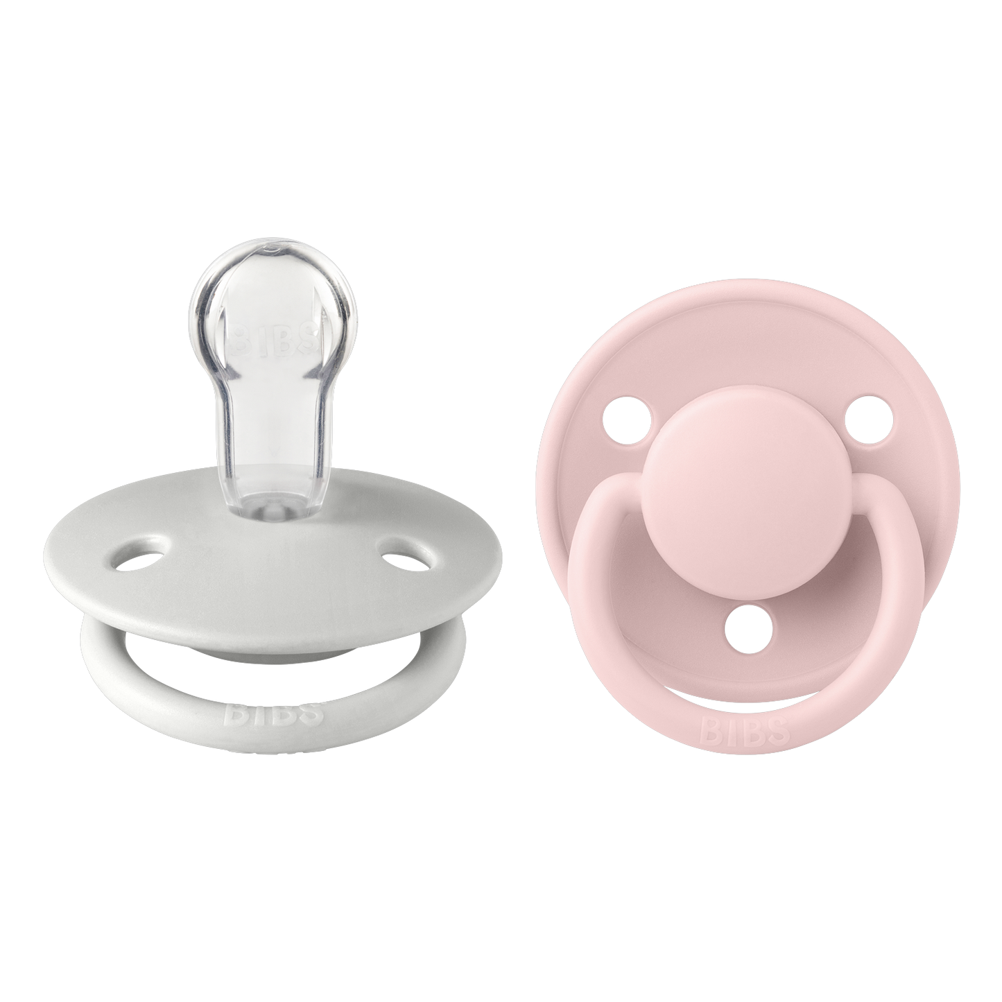 De Lux Pacifiers 2 Pack - Haze/Blossom
