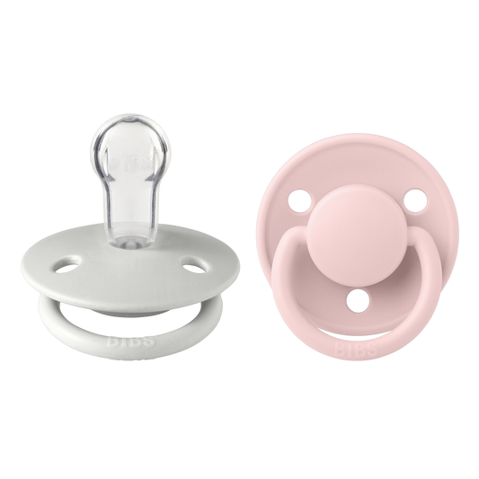 De Lux Pacifiers 2 Pack - Haze/Blossom