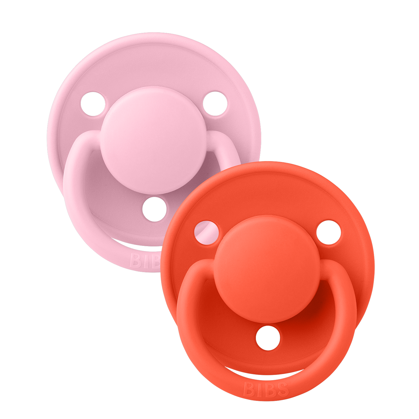 Sucettes De Lux paquet de 2 - Rose bébé/Tango