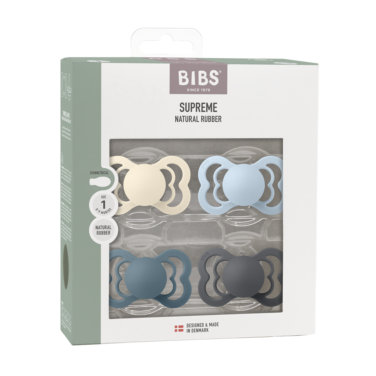 Supreme 4 PACK - Ivory/Baby Blue/Petrol/Iron