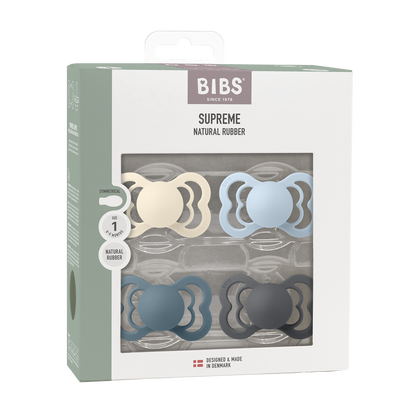 Supreme 4 PACK - Ivory/Baby Blue/Petrol/Iron