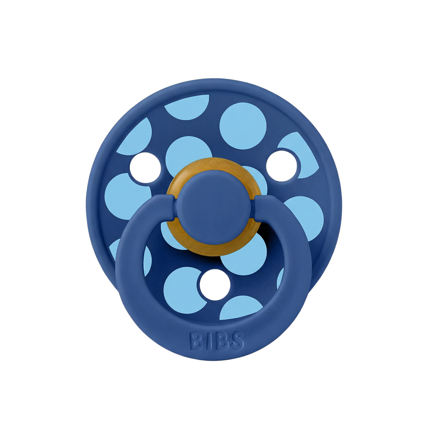 STUDIO Colour Pacifier Polka - Cornflower/Breeze