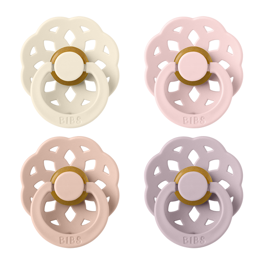Boheme 4 PACK - Ivoire/Blush/Fleur/Lilas sombre