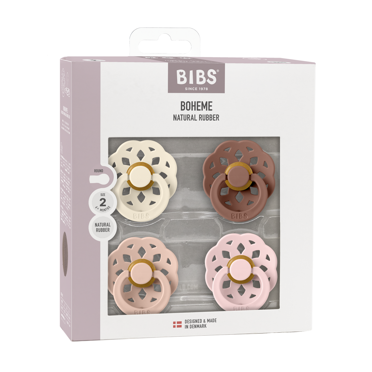 Boheme 4 PACK - Ivory/Blush/Woodchuck/Blossom