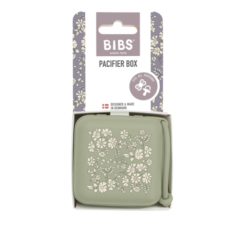 BIBS x LIBERTY Pacifier Box - Capel Sage