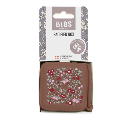 BIBS x LIBERTY Pacifier Box - Chamomile Lawn Woodchuck