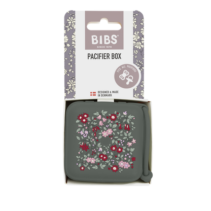 BIBS x LIBERTY Pacifier Box - Chamomile Lawn Pine