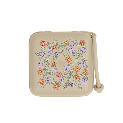 BIBS x LIBERTY Pacifier Box - Strawberries and Cream Vanilla - BIBS