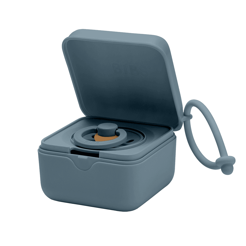 BIBS x LIBERTY Pacifier Box - Bobo Petrol - BIBS