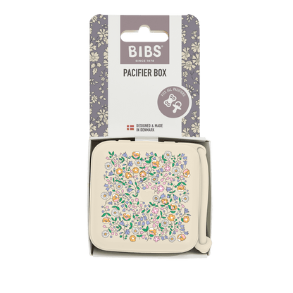 Boîte à sucette BIBS x LIBERTY Chloe Meadow - Ivoire