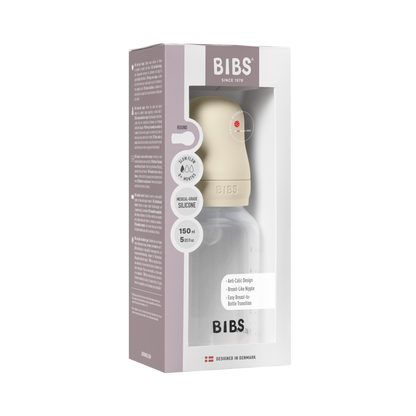 Coffret complet de biberons en silicone 150 ml - Ivoire