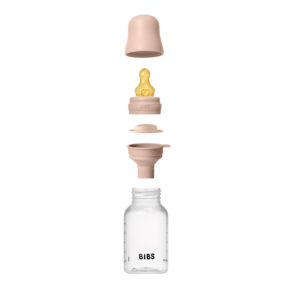 Baby BPA-Free PP Bottle Set 150ml Latex - Blush