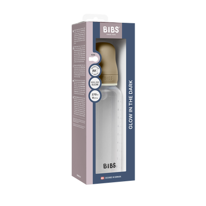 Baby BPA-Free PP Bottle Glow Set 270ml Silicone - Vanilla