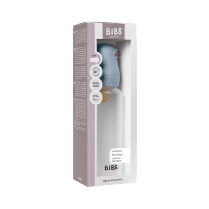 Coffret Biberon Complet 270 ml Latex - Bleu Bébé