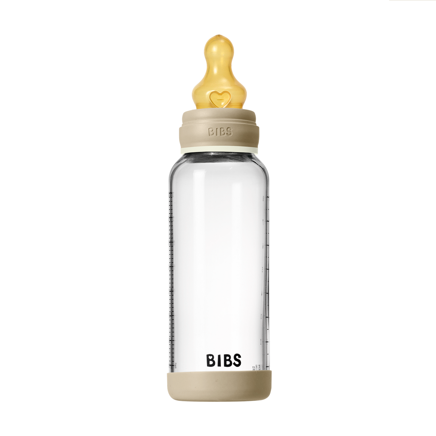 Baby Glass Bottle Glow Set 240ml Latex - Vanilla