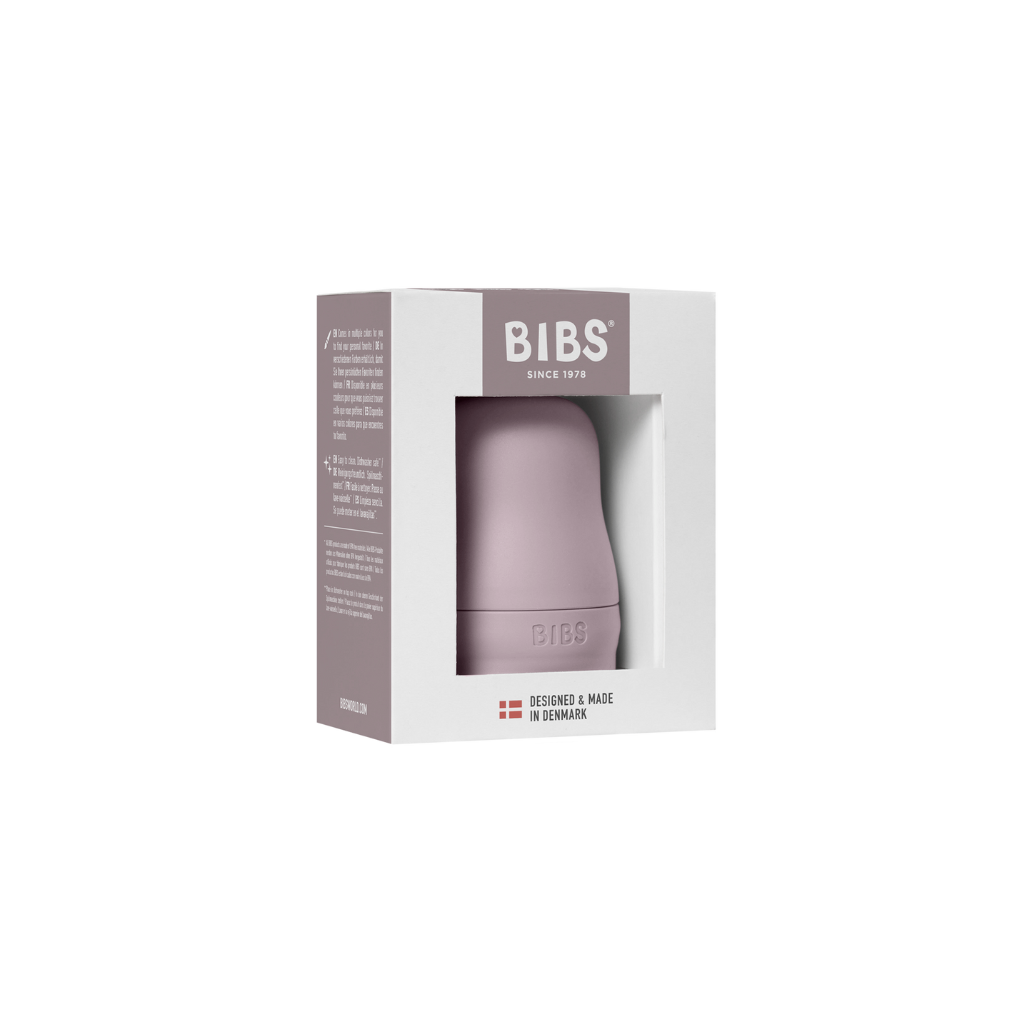Bouchon de biberon pour bébé – Lilas sombre
