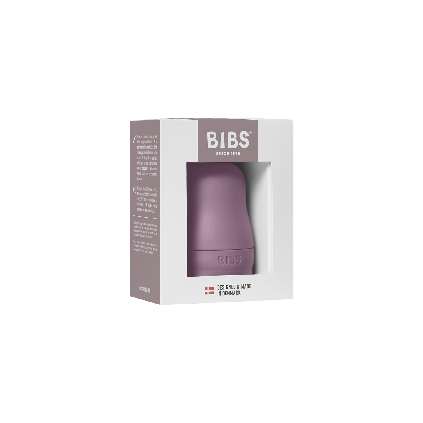 Bouchon de biberon - Mauve