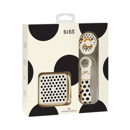 Coffret Cadeau Soothe & Go Polka - Ivoire/Noir