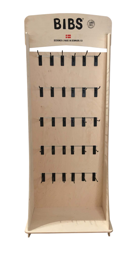 Floor Display - Wooden Large - One sided