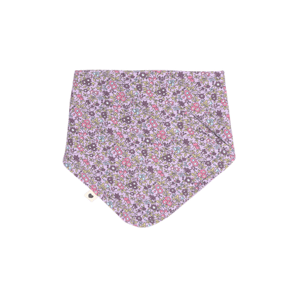 BIBS x LIBERTY Bib & Clip Set Chamomile Lawn - Violet Sky - BIBS