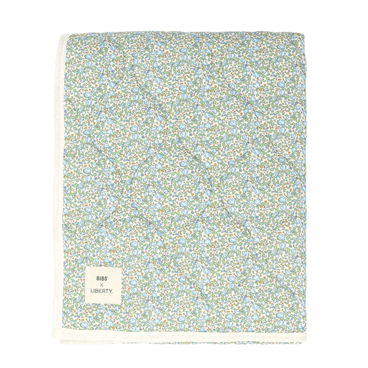 BIBS x LIBERTY Quilted Blanket Eloise - Ivory - BIBS