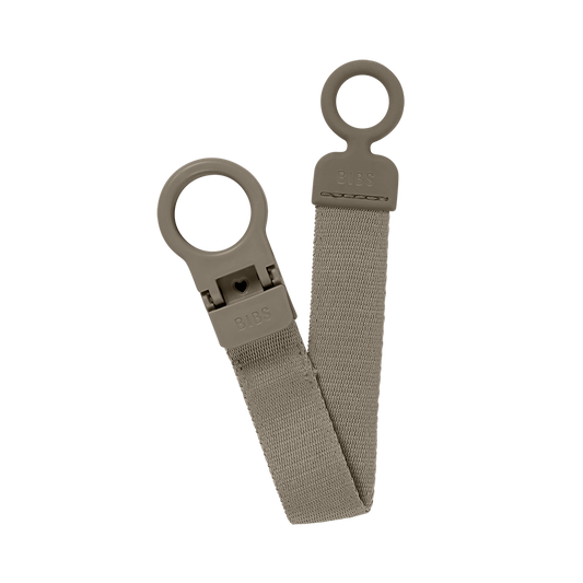 Pacifier Clip Loop - Dark Oak