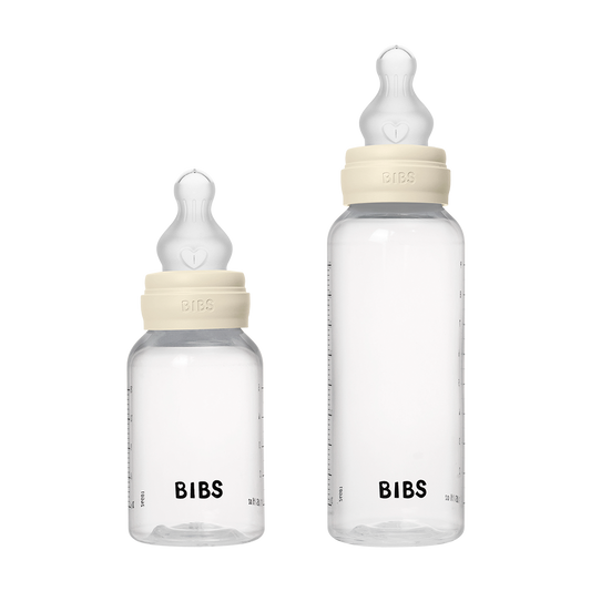 Kit biberons Grow and Flow 150 ml/270 ml en silicone - Ivoire