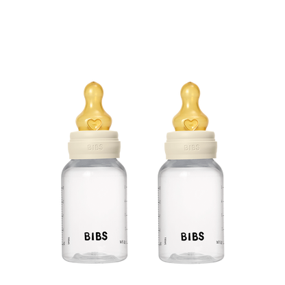 Lot de 2 biberons en latex 150 ml - Ivoire