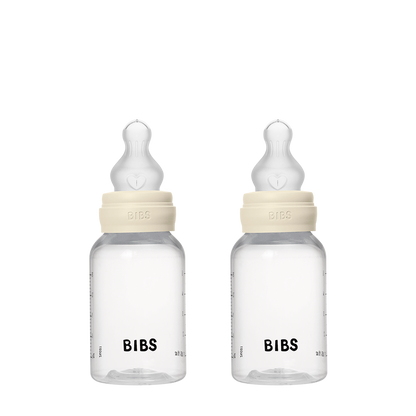 Lot de 2 biberons en silicone 150 ml - Ivoire