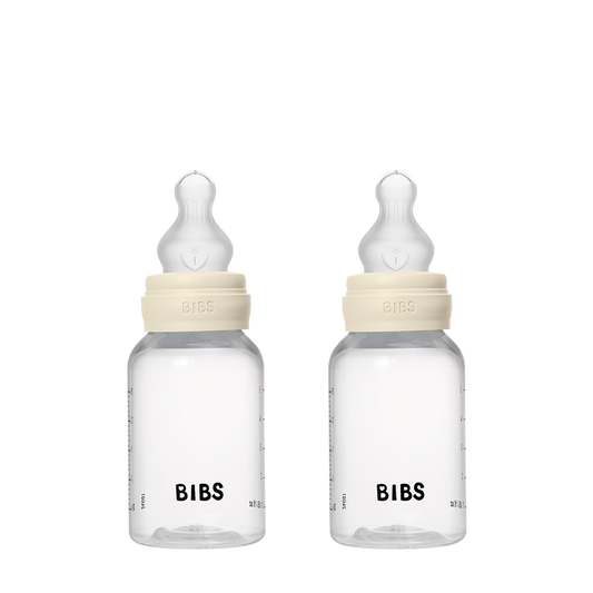 Lot de 2 biberons en silicone 150 ml - Ivoire