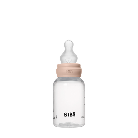 Baby Bottle Complete Set 150ml Silicone - Blush