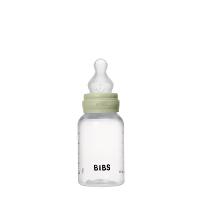 Baby Bottle Complete Set 150ml Silicone - Sage