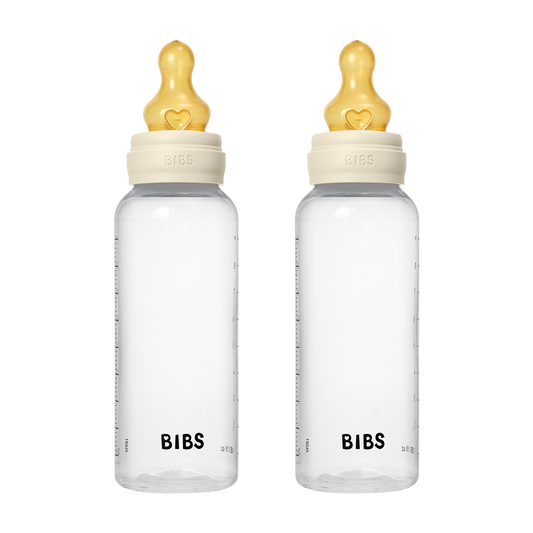 Baby Bottle Complete Set 270ml 2 Pack Latex - Ivory