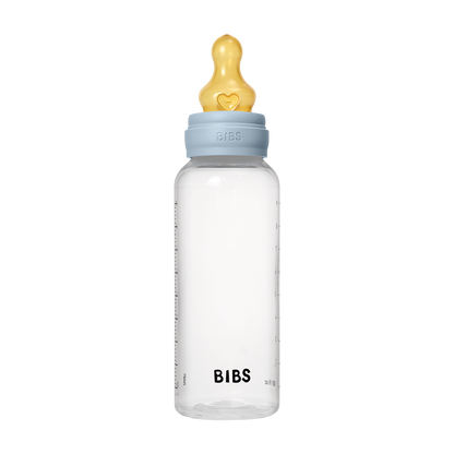 Baby Bottle Complete Set 270ml Latex - Baby Blue