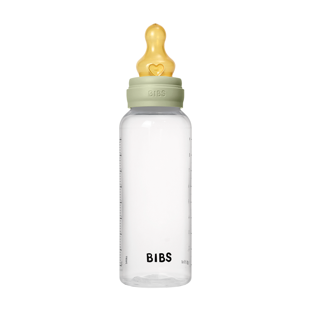 Baby Bottle Complete Set 270ml Latex - Sage