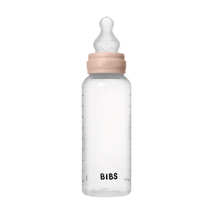 Baby Bottle Complete Set 270ml Silicone - Blush