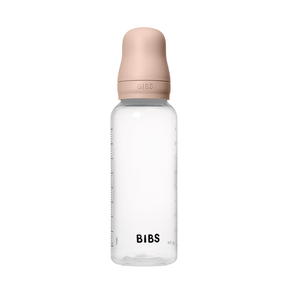 Coffret complet de biberons 270 ml en latex - Blush