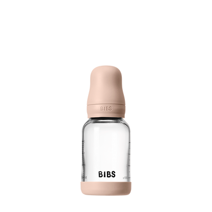 Baby Glass Bottle Set 120ml Latex - Blush